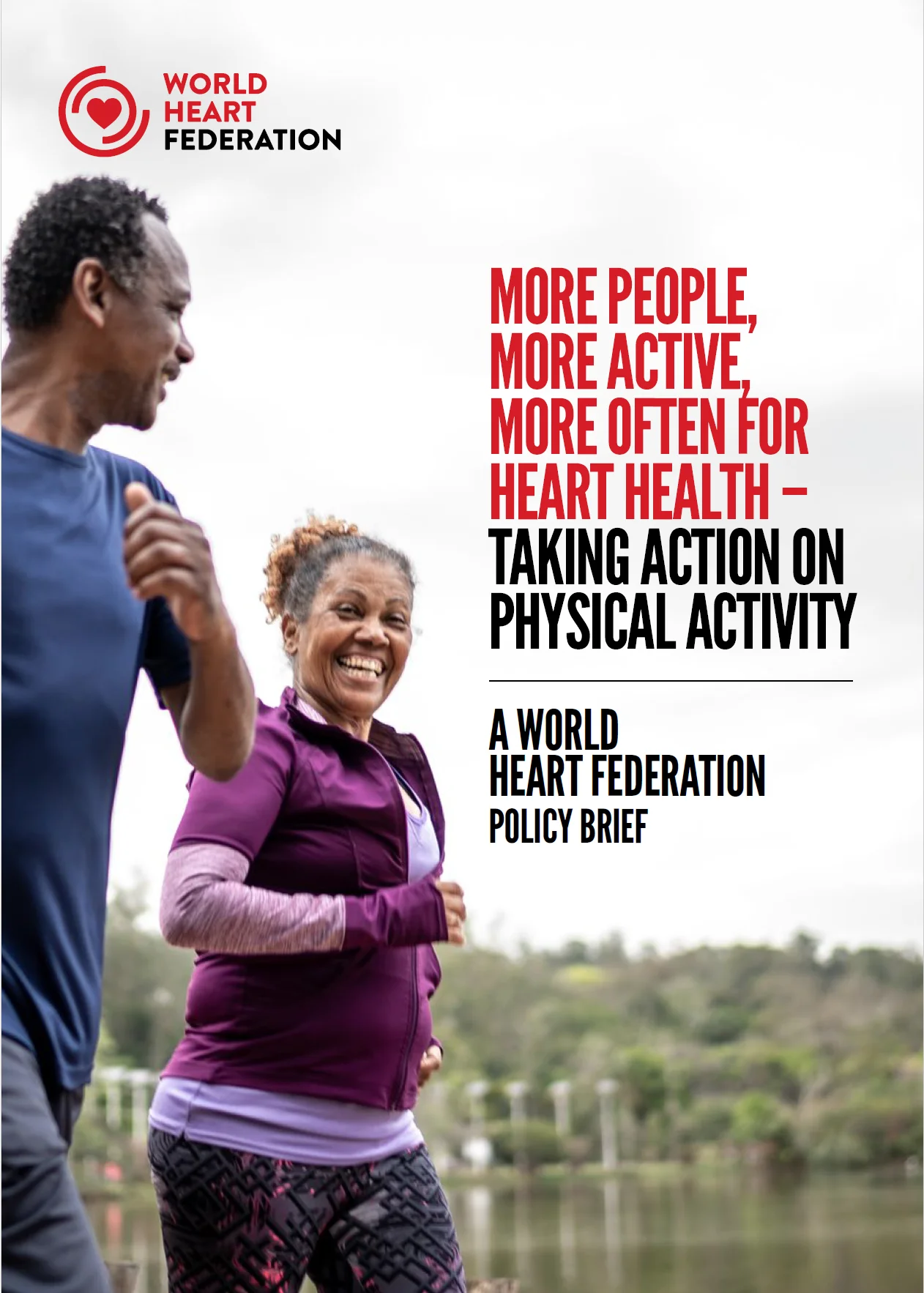 WHF Policy Brief on Physical Activity: More people, More active, More often for heart health - Physical Activity Policy Brief